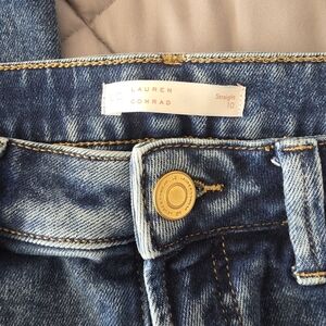 LC Lauren Conrad Classic Denim Straight Leg Jeans